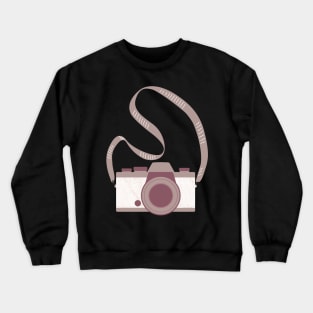 Squiggle pattern camera Crewneck Sweatshirt